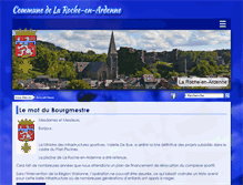 Tablet Screenshot of la-roche-en-ardenne.be